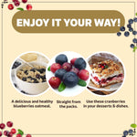 Load image into Gallery viewer, Wonderland Foods 350g Premium Berries Combo Sliced Cranberries 200g & Blueberries 150g