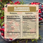Load image into Gallery viewer, Wonderland Foods 350g Premium Berries Combo Sliced Cranberries 200g & Blueberries 150g