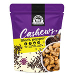 Load image into Gallery viewer, Wonderland Foods 70g Premium Black Pepper Flavoured Cashew