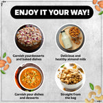 Load image into Gallery viewer, Wonderland Foods 1Kg (500g X 2) Dry Fruits Combo of California Almonds (NP) & Cashews W320 Jar