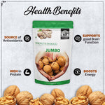 Load image into Gallery viewer, Wonderland Foods 1Kg California Inshell Walnuts Pouch