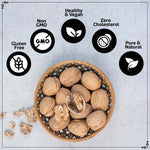 Load image into Gallery viewer, Wonderland Foods 1Kg California Inshell Walnuts Pouch