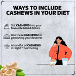 Load image into Gallery viewer, Wonderland Foods 1Kg Raw Cashew W-320 Grade Pouch