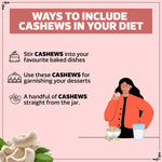Load image into Gallery viewer, Wonderland Foods 200g Raw Cashew (Kaju) W320-Grade Pouch