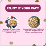 Load image into Gallery viewer, Wonderland Foods 100g Chaat Masala Makhana (Foxnut) Jar