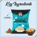Load image into Gallery viewer, Wonderland Foods 40g Chaat Masala Makhana (Foxnut) Pouch