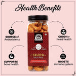 Load image into Gallery viewer, Wonderland Foods 150g Chilli Garlic Flavoured Cashew (Kaju) Jar