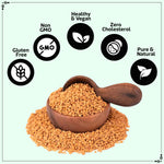 Load image into Gallery viewer, Wonderland Foods 250g Whole Spices Fenugreek Methi Seeds Pouch