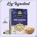 Load image into Gallery viewer, Wonderland Foods 500g Grandeur Premium Cashews (Kaju) W180-Grade Box