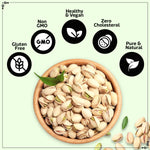 Load image into Gallery viewer, Wonderland Foods 500g Grandeur Premium Jumbo Roasted Salted Pistachios