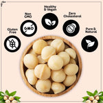 Load image into Gallery viewer, Wonderland Foods 200g Grandeur Premium Macadamia Nuts Pouch
