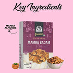 Load image into Gallery viewer, Wonderland Foods 500g Grandeur Premium 7A Mamra Almonds Box