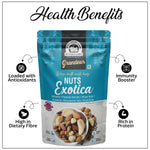 Load image into Gallery viewer, Wonderland Foods 200g Grandeur Premium Nuts Exotica Pouch