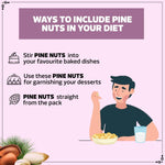 Load image into Gallery viewer, Wonderland Foods 200g Grandeur Premium Pine Nuts Pouch