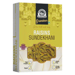 Load image into Gallery viewer, Wonderland Foods 500g Grandeur Premium Sundekhani Raisins Box