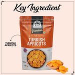 Load image into Gallery viewer, Wonderland Foods 200g Grandeur Premium Turkish Apricot Pouch