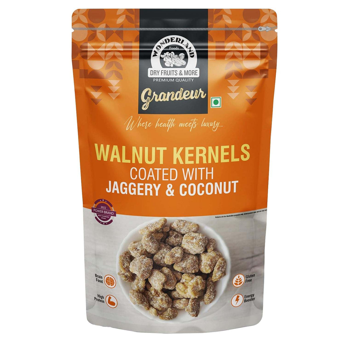 G walnut kernels jaggery coconut 100g 1