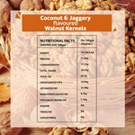 Load image into Gallery viewer, Wonderland Foods 100g Grandeur Premium Coconut & Jaggery Walnut Kernels Pouch
