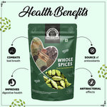 Load image into Gallery viewer, Wonderland Foods 100g Whole Cardamom Green Choti Elaichi