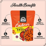 Load image into Gallery viewer, Wonderland Foods 70g Premium Peri Peri Flavoured Cashew