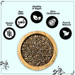 Load image into Gallery viewer, Wonderland Foods 250g Raw Chia Seeds Pouch