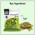 Load image into Gallery viewer, Wonderland Foods 100g Raw Pumpkin Seeds (Kaddu Seeds) Pouch