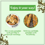 Load image into Gallery viewer, Wonderland Foods 100g Raw Pumpkin Seeds (Kaddu Seeds) Pouch