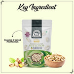 Load image into Gallery viewer, Wonderland Foods 200g California Roasted & Salted Pistachios (Pista) Pouch