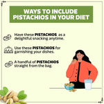 Load image into Gallery viewer, Wonderland Foods 200g California Roasted & Salted Pistachios (Pista) Pouch