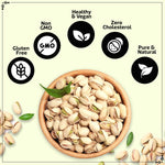 Load image into Gallery viewer, Wonderland Foods 200g California Roasted & Salted Pistachios (Pista) Pouch