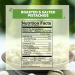 Load image into Gallery viewer, Wonderland Foods 250g California Roasted & Salted Pistachios (Pista) Pouch