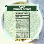 Load image into Gallery viewer, Wonderland Foods 250g Whole Spices Fennel (Sauf) Seeds Pouch