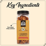 Load image into Gallery viewer, Wonderland Foods 150g Thai Sweet Chilly Flavoured Cashew (Kaju) Jar