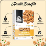 Load image into Gallery viewer, Wonderland Foods 200g California Walnut Kernels (Akhrot Giri) Box