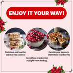 Load image into Gallery viewer, Wonderland Foods 200g Californian Whole Cranberry Pouch