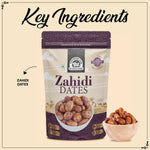Load image into Gallery viewer, Wonderland Foods 1Kg (500g X 2) Premium Zahidi Dates Pouch