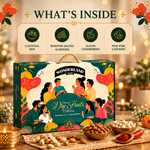 Load image into Gallery viewer, Wonderland Foods Festive Dry Fruit Gift Box 180G
