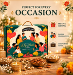 Load image into Gallery viewer, Wonderland Foods Festive Dry Fruit Gift Box 180G
