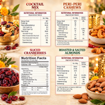 Load image into Gallery viewer, Wonderland Foods Festive Dry Fruit Gift Box 180G
