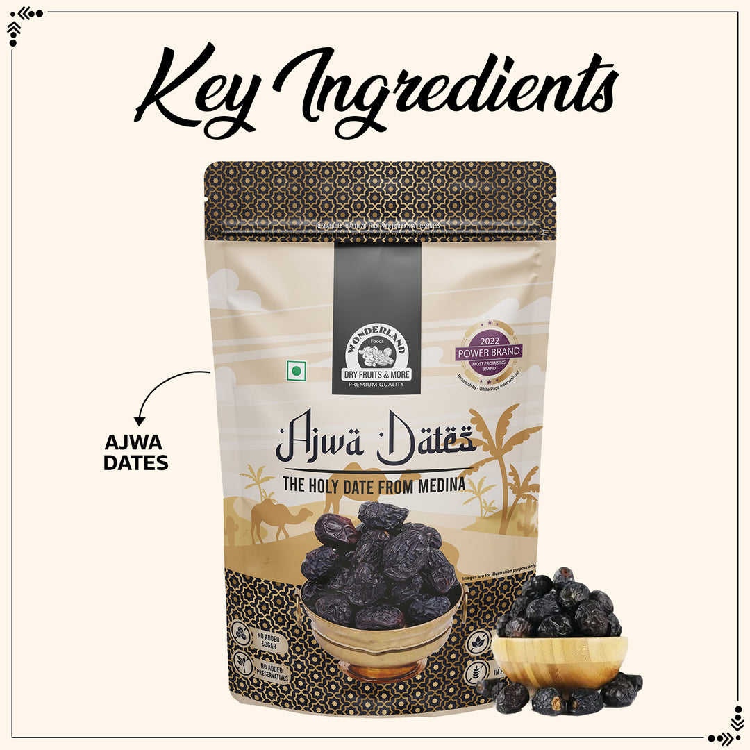 Wonderland Foods 200g Premium Ajwa Dates Box