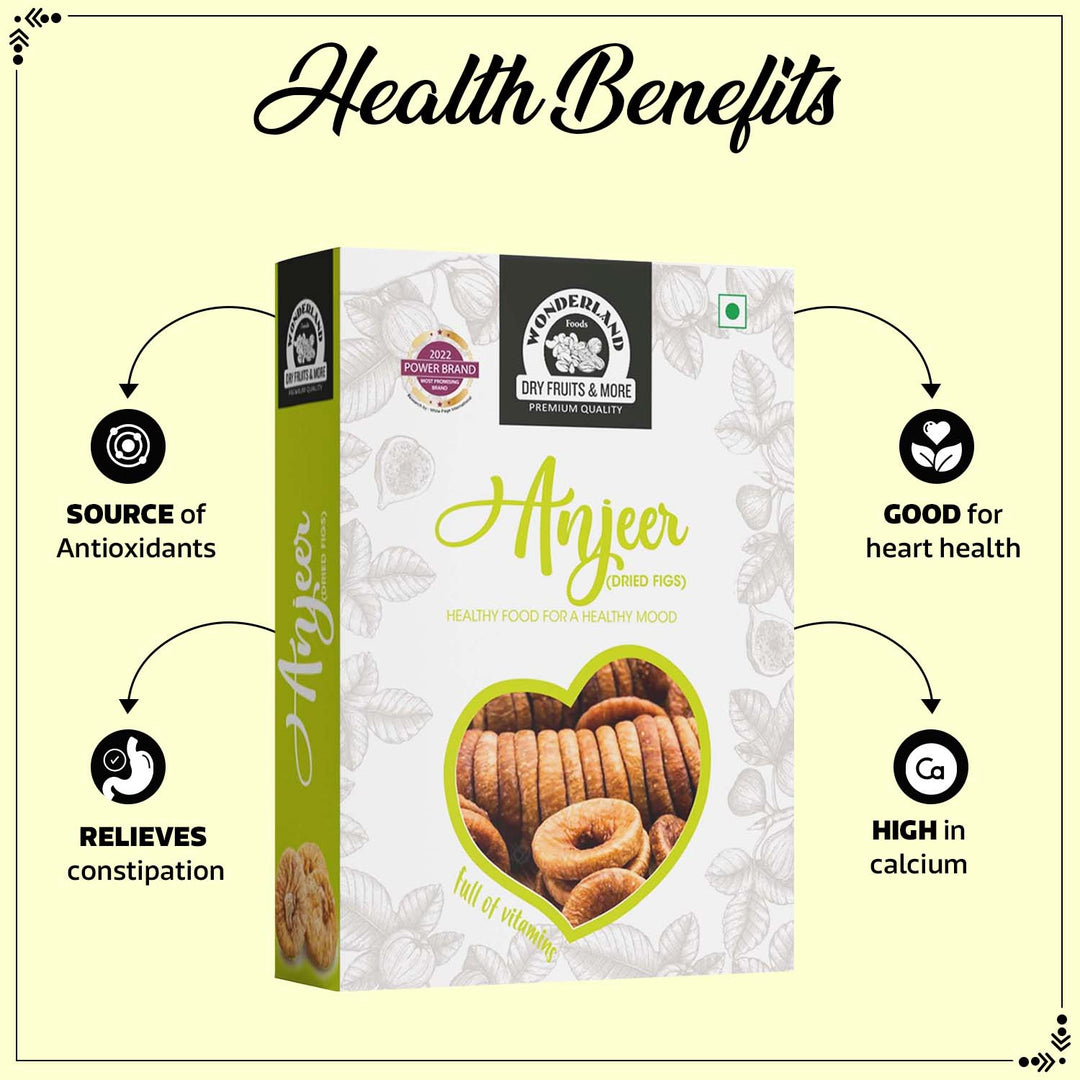 Wonderland Foods 200g Premium Afghani Anjeer Box