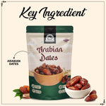 Load image into Gallery viewer, Wonderland Foods 500g Premium Arabian Dates Pouch
