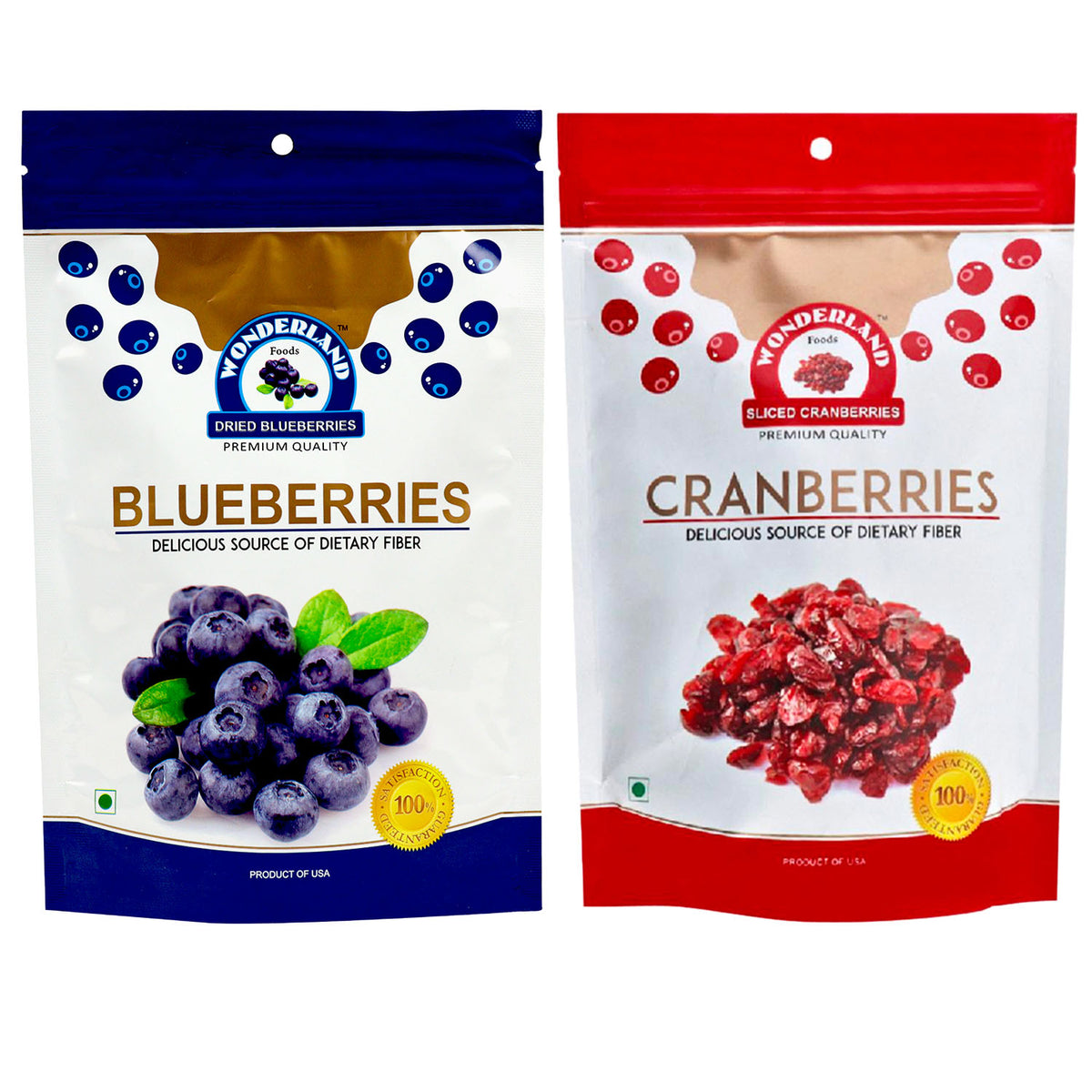 Blueberry 150g sliced cranberry 200g 1