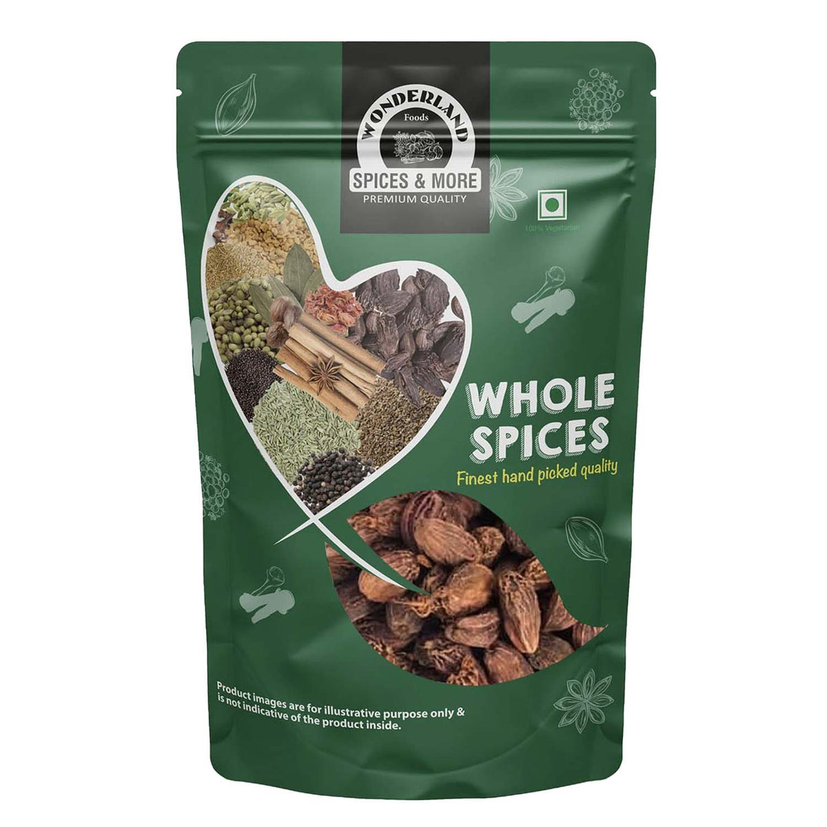 Black cardamom 250g pouch 1