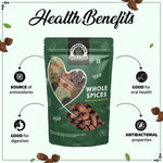 Load image into Gallery viewer, Wonderland Foods 250g Premium Whole Black Cardamom Pouch
