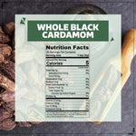 Load image into Gallery viewer, Wonderland Foods 250g Premium Whole Black Cardamom Pouch
