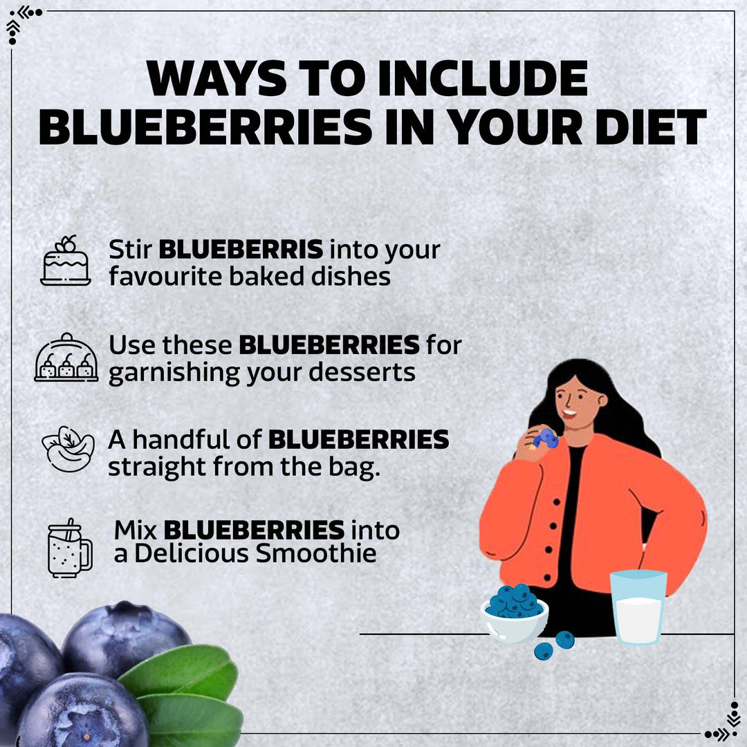 Wonderland Foods 150g Premium Californian Blueberries Pouch