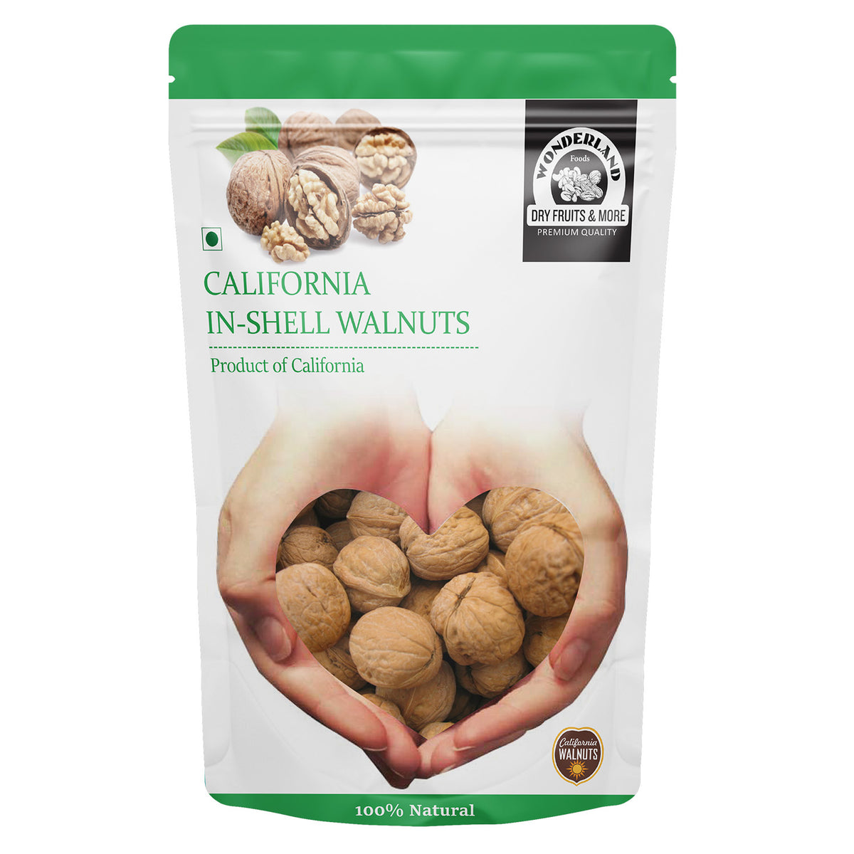 California inshell walnut 1kg pouch 1