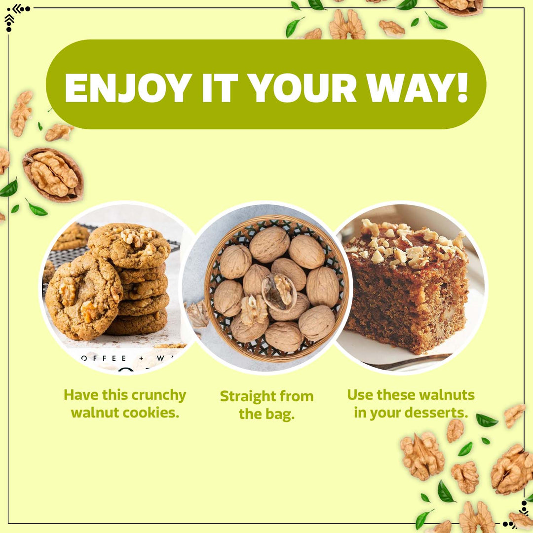 Wonderland Foods 500g California Inshell Walnuts Pouch