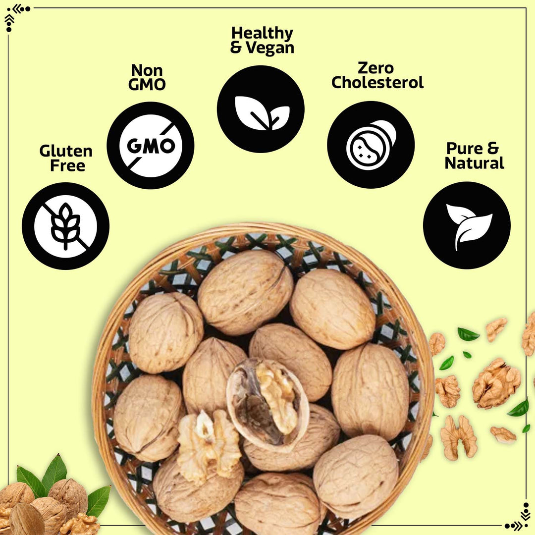 Wonderland Foods 500g California Inshell Walnuts Pouch